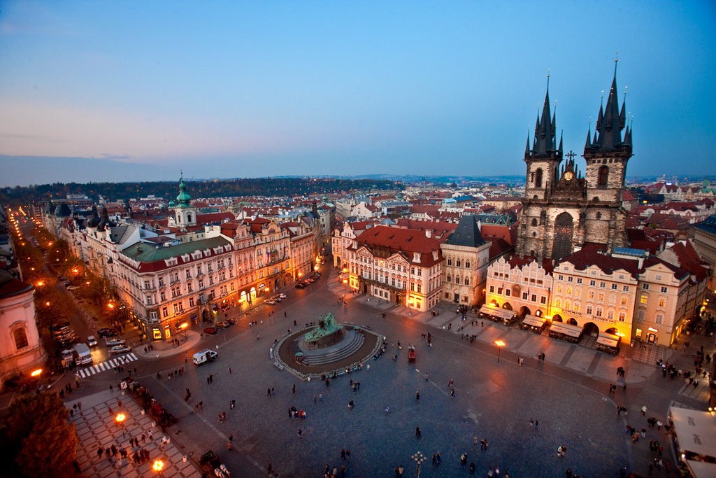 Экскурсия по Праге. Старый и новый город